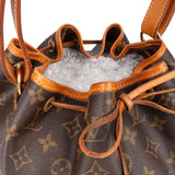 Louis Vuitton Monogram Canvas Sac Noé Petit Shoulder Bag