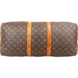 Louis Vuitton Monogram Canvas Keepall 50 Travel Bag