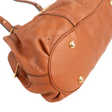 Louis Vuitton Brown Mahina Leather Lunar PM Shoulder Bag