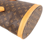 Louis Vuitton Monogram Canvas Bucket PM Shoulder Bag - vintageandkickz