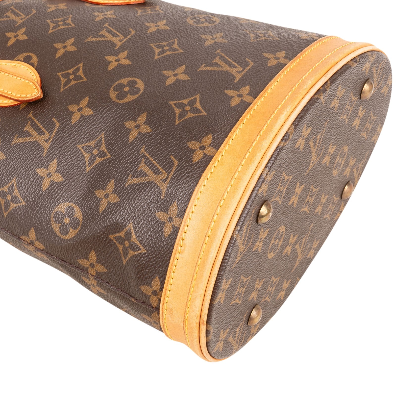 Louis Vuitton Monogram Canvas Bucket PM Shoulder Bag - vintageandkickz