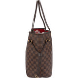 Louis Vuitton Monogram Damier Ebene Neverfull MM Shoulder Bag