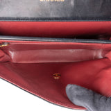 Chanel Quilted Lambskin 24K Gold Single Flap Crossbody Bag