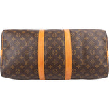 Louis Vuitton Monogram Canvas Keepall 45 Bandoulière Travel Bag