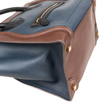 Céline Tricolor Leather Luggage Handbag