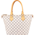 [🔄️B23 / F61] Louis Vuitton Monogram Damier Azur Canvas Saleya PM Handbag - vintageandkickz