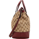 Gucci Monogram GG Canvas Bree Tote Handbag