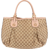 Gucci Monogram GG Canvas Medium Tote Handbag