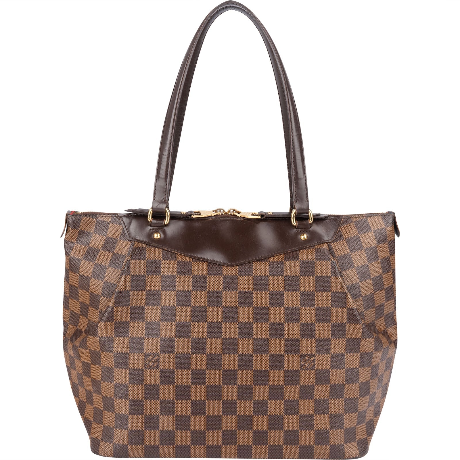 Louis Vuitton Monogram Damier Ebene Westminster GM Shoulder Bag - vintageandkickz