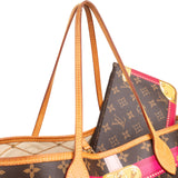Louis Vuitton Monogram Canvas Summer Trunks Neverfull MM Shoulder Bag