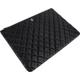 Chanel Quilted Lambskin CC Clutch Bag