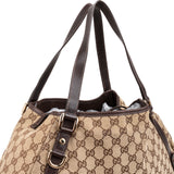 Gucci Monogram GG Canvas Abbey Hobo Shoulder Bag