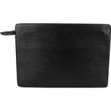 Louis Vuitton Noir Epi Leather Pochette Homme Clutch