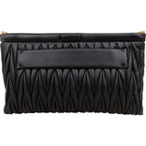 Miu Miu Matelassé Nappa Leather Clutch Bag