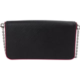 Louis Vuitton Noir Epi Leather Bicolor Pochette Felicie Crossbody Bag