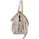 Miu Miu Vitello Lux Small Bauletto Handbag