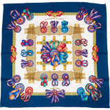 Hermès Les Rubans du Cheval Silk 90 Scarf Tuch