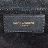 Yves Saint Laurent Black Leather Small Chyc Y Crossbody Bag
