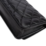Chanel Quilted Lambskin Pearl Crush Wallet On Chain Crossbody Bag