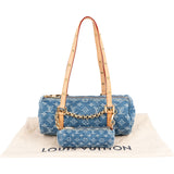 Louis Vuitton Monogram Denim Papillon Set Handbag