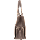 Loewe Leather Anagram Perforated Amazona Shopper Tote Handbag