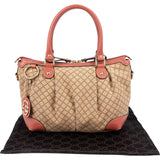 Gucci Diamante Monogram Sukey Handbag