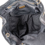 Miu Miu Vitello Lux Leather Ring Tote Handbag