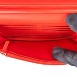 Chanel Chevron Caviar Leather Wallet On Chain Crossbody Bag - vintageandkickz