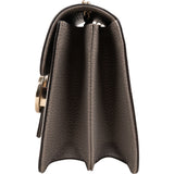 Gucci Pebbled Leather Small Interlocking GG Crossbody Bag