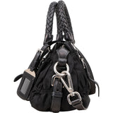 Prada Quilted Tessuto Gaufre Small Satchel Handbag