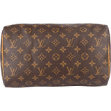 Louis Vuitton Monogram Canvas Speedy 30 Handbag - vintageandkickz