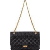 Chanel Aged Calfskin Reissue 2.55 Double Flap Crossbody Bag