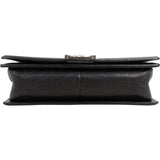 Chanel Quilted Caviar Leather New Medium Boy Single Flap Crossbody Bag