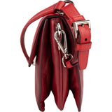 Prada Saffiano Leather Bicolor Shoulder Bag