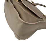 Chloé Grained Calfskin Marcie Double Carry Handbag