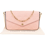Louis Vuitton Monogram Empreinte Leather Félicie Pochette Crossbody Bag
