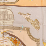 Hermès Terre Australe Découverte en 1802 Silk 90 Scarf Tuch