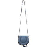 Chloé Grained Calfskin Small Marcie Saddle Crossbody Bag