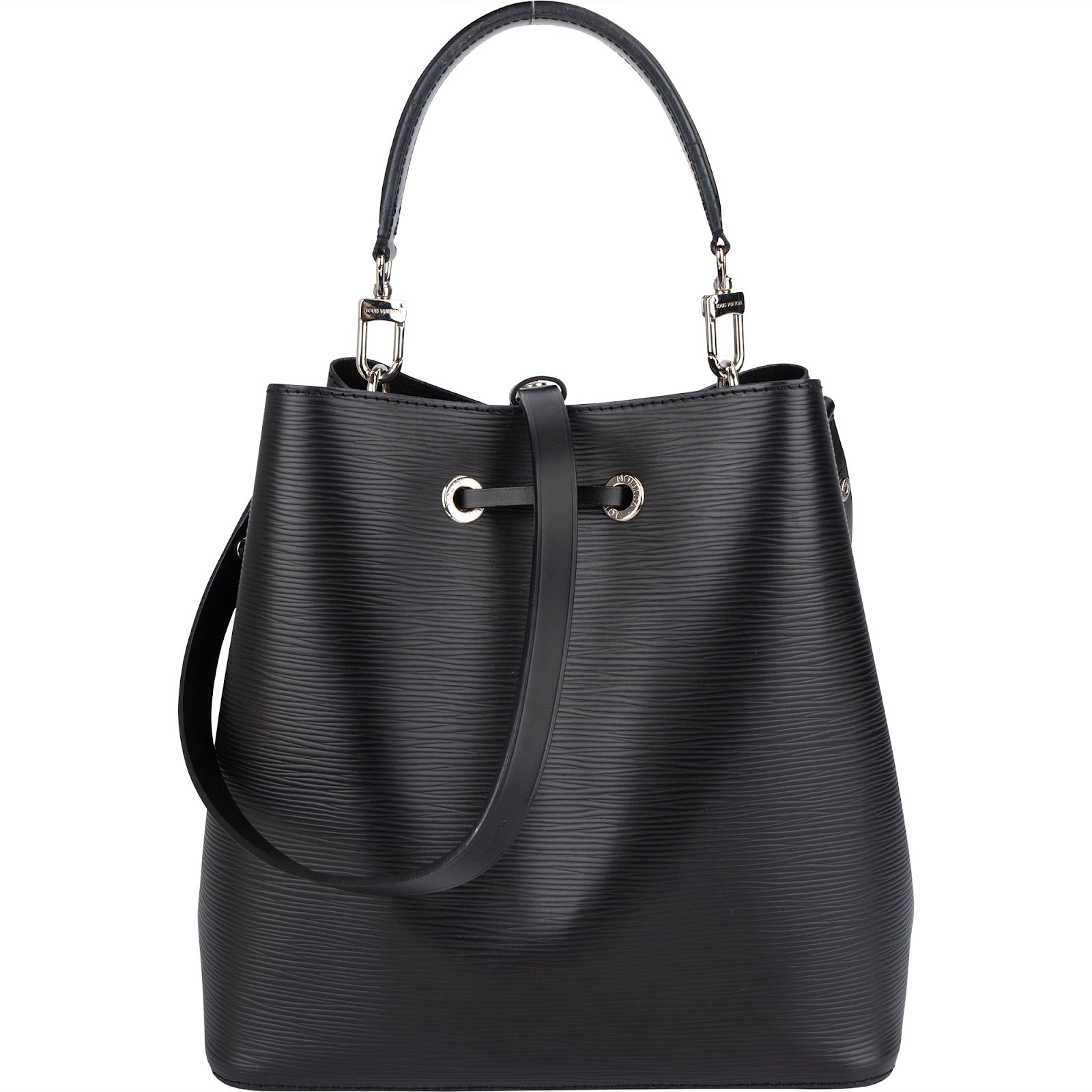 Louis Vuitton Noir Epi Leather NéoNoé Crossbody Bag - vintageandkickz