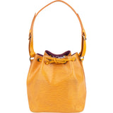 Louis Vuitton Yellow Epi Leather Sac Noé Petit Shoulder Bag