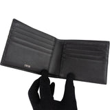 Christian Dior Oblique Trotter Monogram Jacquard Bifold Card Holder Wallet