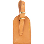 [🔄️B10 / F42] Louis Vuitton Vachetta Leather Luggage Tag - vintageandkickz