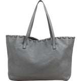 Gucci Leather Bamboo Tassel Tote Shoulder Bag