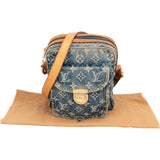 Louis Vuitton Monogram Denim Camera Crossbody Bag