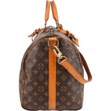 Louis Vuitton Monogram Canvas Keepall 50 Bandoulière Travel Bag