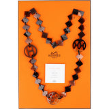 Hermès Buffalo Horn Vietnam Sautoir Necklace