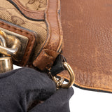 Gucci Monogram GG Canvas Bella Flap Handbag