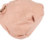 Chanel Quilted Lambskin Small Drawstring Crossbody Bag