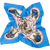 Hermès Parfums de Soie Silk 90 Scarf Tuch