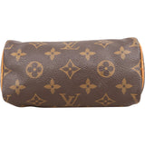 Louis Vuitton Monogram Canvas Mini Speedy Crossbody Handbag